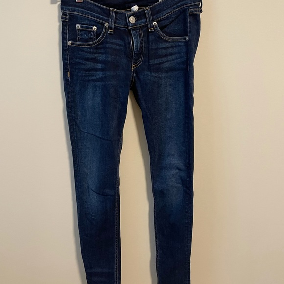 Rag and Bone Skinny Jean- Size 25- Dark Wash - Picture 4 of 4